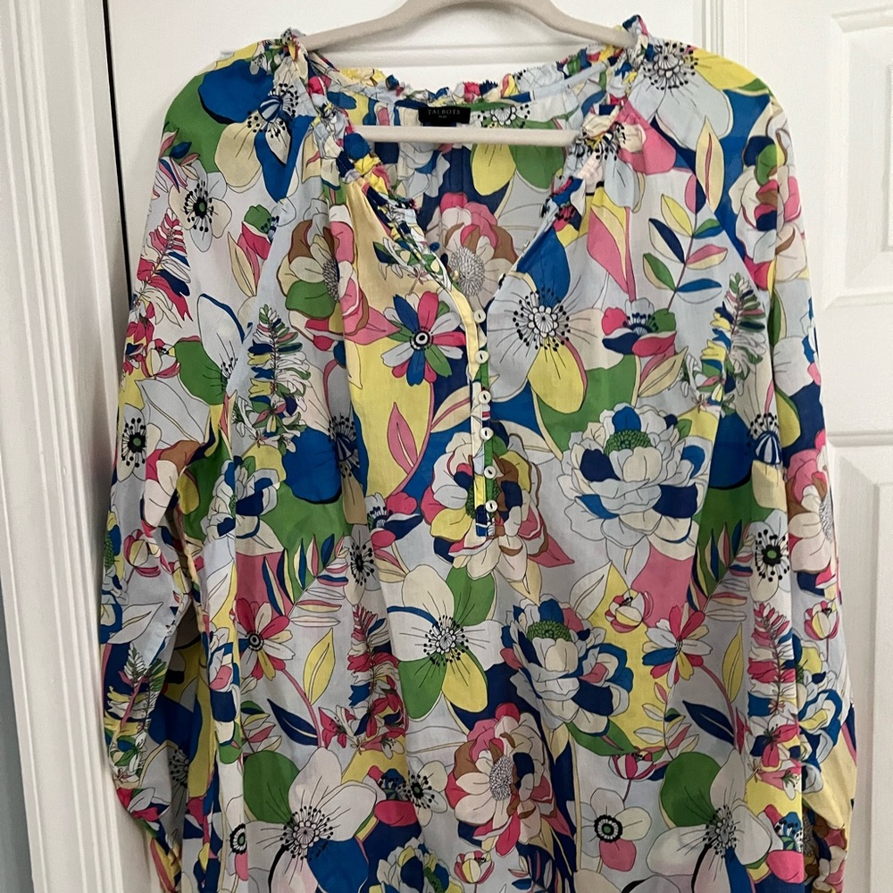 Talbots Floral Multicolor Women's Top